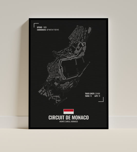 Monaco Grand Prix | F1 Track Print