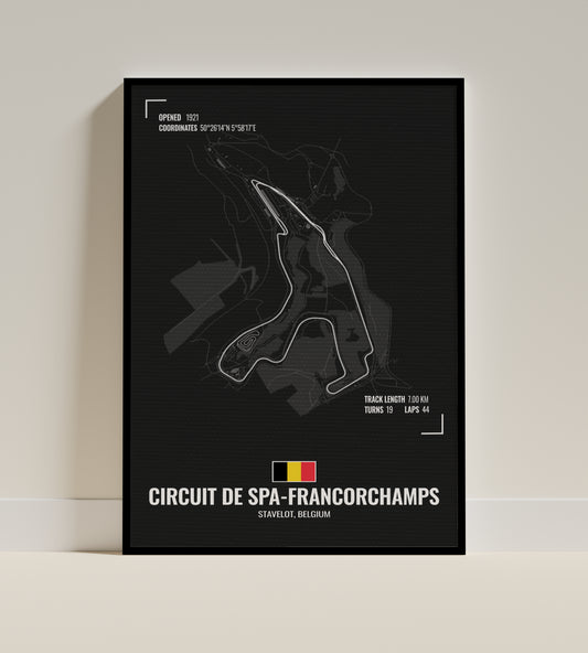 Belgian Grand Prix | F1 Track Art