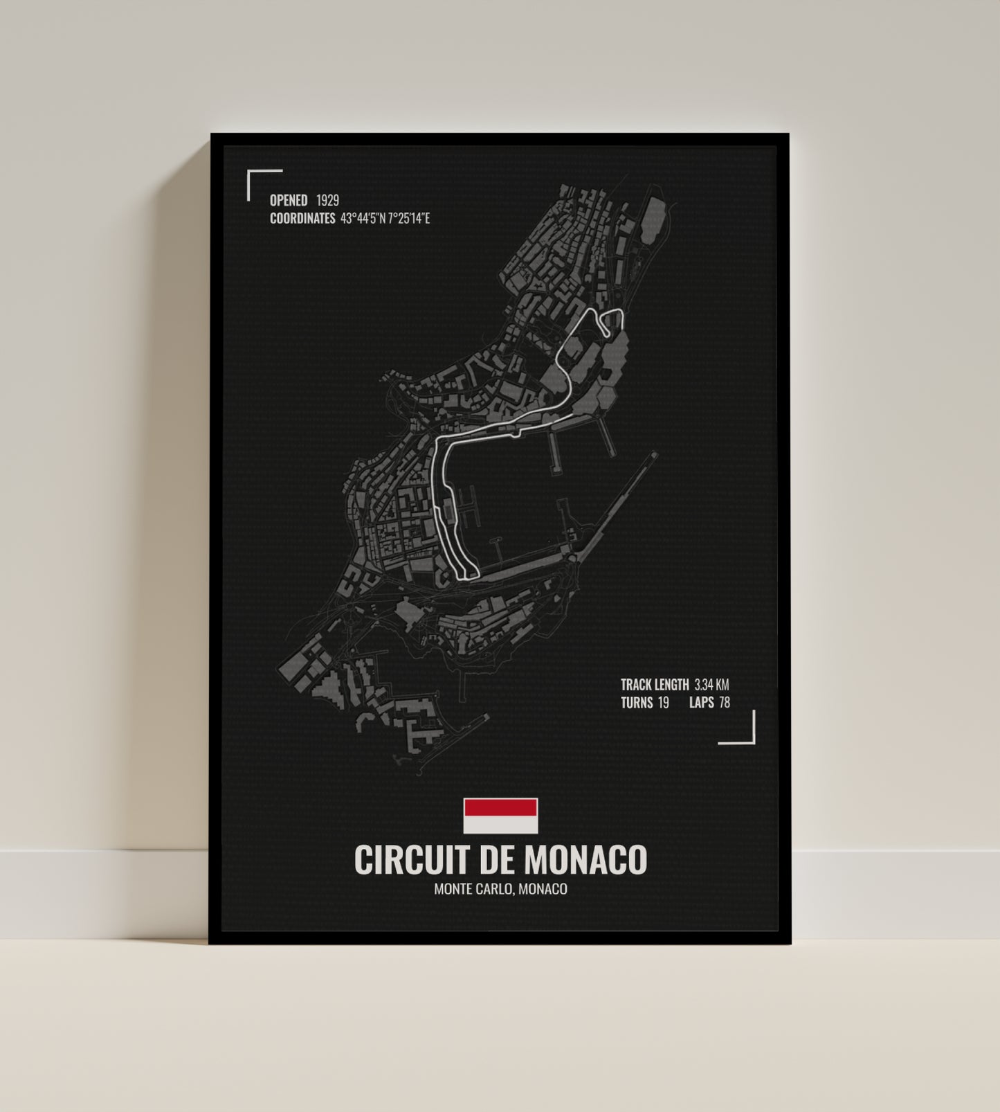 Monaco Grand Prix | F1 Track Print
