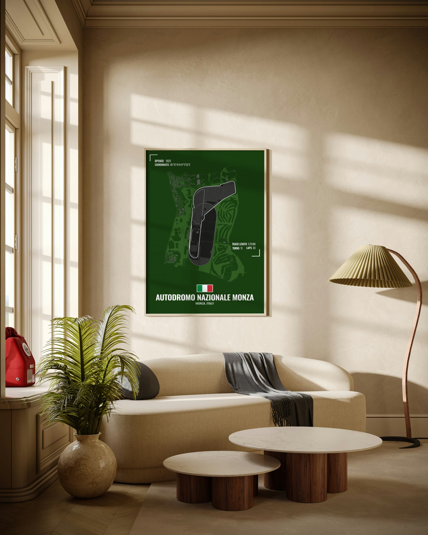 Italian Grand Prix  |  F1 Track Art [Green]
